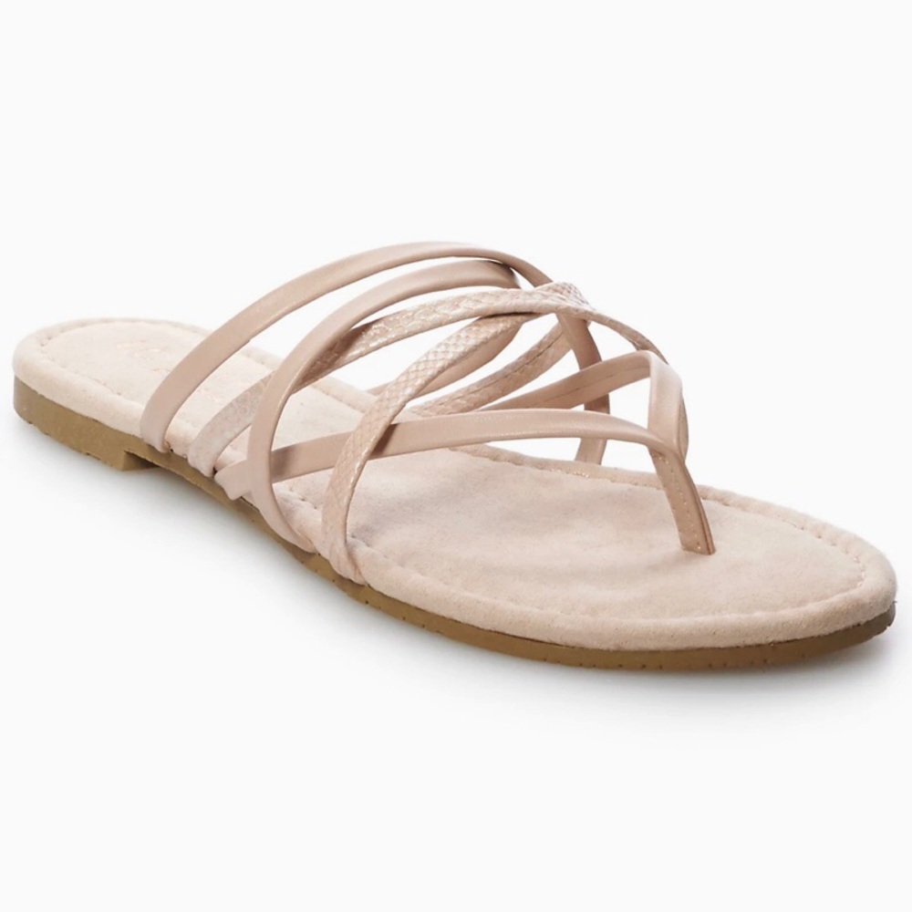 Lauren Conrad Slide Sandals